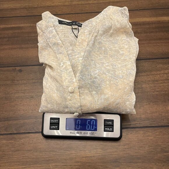 NWT Rose and Olive Women's Ice-Dye Blouse size 1X - Picture 14 of 14